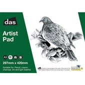 DAS SKETCH PAD WOOD PIGEON A3 60 LEAF