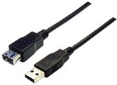 DIGITUS 20 TYPE CABLE USB EXTENSION A MALE A FEMALE L2M