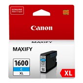 CANON PGI1600XLC INK CARTRIDGE HIGH YIELD CYAN
