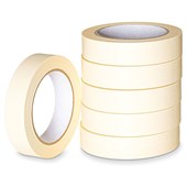 SELLOTAPE MASKING TAPE INDUSTRIAL GLAZING W24MM X L50M CREAM