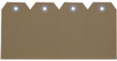 ESSELTE SHIPPING TAGS SIZE 2 40 X 82MM BUFF BOX 1000