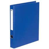 OKIN RINGBINDER LINEN 2D 26MM A4 ROYAL BLUE 