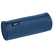 OKIN PENCIL CASE TUBE 210 X 80MM NAVY BLUE