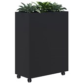 RAPID MOBILE PLANTER INCLUDING SHORT PLANTS L900 X H1200MM BLACK