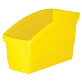 ELIZABETH RICHARDS BOOK STORAGE TUBS PLASTIC YELLOW