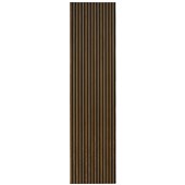 SONIK ACOUSTIC SLATWALL PANEL 2400X600MM SMOKED OAK