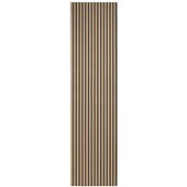 SONIK ACOUSTIC SLATWALL PANEL 3000X600MM NATURAL OAK