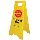 ESKO FLOOR SIGN DO NOT ENTER RESTRICTED AREA