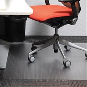 ADVANCE CHAIRMAT POLYCARBONATE UNDERLAY FLOORS RECTANGLE 900 X 1200MM CLEAR