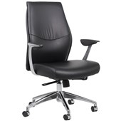 KNIGHT IGNITE MIDBACK EXECUTIVE CHAIR BLACK PU