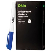 OKIN WHITEBOARD MARKER PEN STYLE BLUE