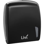 LIVI D901C PAPER TOWEL SLIMFORD DISPENSER BLACK CARBON FREE ON LOAN