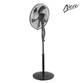 NERO QUIET PEDASTAL FAN 400MM BLACK