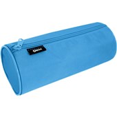 OKIN LARGE BARREL PENCIL CASE LIGHT BLUE