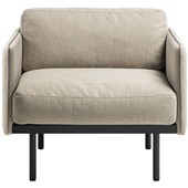 EDEN LEO CHAIR NATURAL OATMEAL