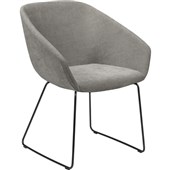CHAIRSOLUTIONS BREK SLED BASE CHAIR GULL GREY