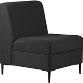 CHAIRSOLUTIONS KIPLING SOFT SEATING SINGLE KEYLARGO EBONY