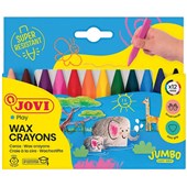 JOVI TRIWAX CRAYON PACK 12