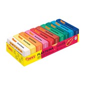 JOVI PLASTILINA MODELLING CLAY 50GM PACK 10 ASSORTED