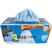 FILTA GRABARAG MICROFIBRE CLOTHS 300X300MM BLUE BOX 50