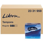 LIBRA REGULAR TAMPONS PACK 8 CARTON 24 PACKS