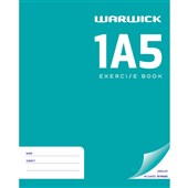 WARWICK 1A5 EXERCISE BOOK UNRULED 40 LEAF