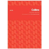 COLLINS GOODS ORDER BOOK 100 DL DUPLICATE NO CARBON REQUIRED A5 100 LEAF