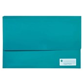 MARBIG POLYPICK DOCUMENT WALLET FOOLSCAP TEAL