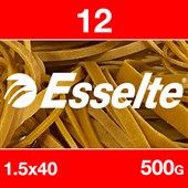 ESSELTE SUPERIOR RUBBER BANDS SIZE 12 500G BAG