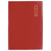 DIARY COLLINS COMMERCIAL A51P RED PVC EVEN YEAR