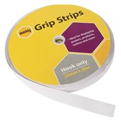 MARBIG GRIP STRIPS HOOK ONLY 25MM X 25M