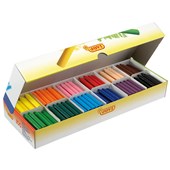 JOVI WAX CRAYONS ASSORTED COLOURS BOX 300