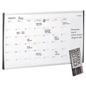 QUARTET ARC CALENDAR BOARD CUBICLE 460 X 760MM