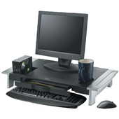 FELLOWES OFFICE SUITES MONITOR RISER PREMIUM BLACKSILVER