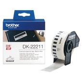 BROTHER DK22211 CONTINUOUS FILM LABEL ROLL 29MM X 1524M WHITE