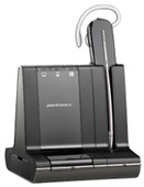 PLANTRONICS SAVI W740M HEADSET WIRELESS CONVERTIBLE FOR MICROSOFT LYNC BLACKSILVER