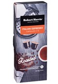 ROBERT HARRIS COFFEE CAPSULES ITALIAN ESPRESSO BOX 10