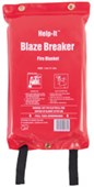 HELPIT BLAZE BREAKER FIRE BLANKET W18 X L12M