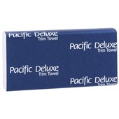 PACIFIC TD200C DELUXE HAND TOWEL TRIM W190 X L2625MM 120 SHEETS PER PACK CTN 20