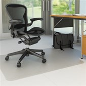 MARBIG ECONOMAT CHAIRMAT PVC KEYHOLE HARDFLOOR 1140 X 1340MM