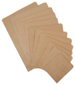 FLAT PAPER BAG NO11 W310 X H396MM BROWN PACK 250