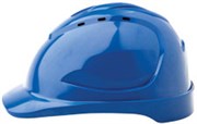 PROCHOICE HARD HAT HHV9 9 VENT 9 POINT PUSHLOCK HARNESS BLUE