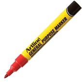 ARTLINE GENERAL PURPOSE PERMANENT MARKER BULLET 15MM RED