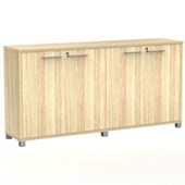 CUBIT CREDENZA 4 DOOR W1800 X D450 X H900MM ATLANTIC OAK