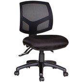 MONDO JAVA MESH CHAIR 3 LEVER BLACK