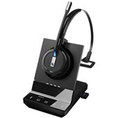 SENNHEISER SDW5016 HEADSET WIRELESS DECT WITH BASE STATION BLACK