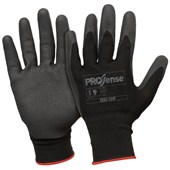 PROCHOICE PROSENSE GLOVES SAND GRIP SIZE 11 PAIR BLACK