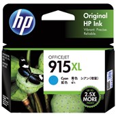 HP 3YM19AA 915XL INK CARTRIDGE HIGH YIELD CYAN