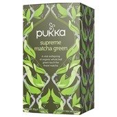 PUKKA ORGANIC TEA BAGS SUPREME MATCHA PACK 20