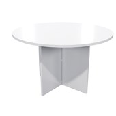 ZEALAND MEETING TABLE ROUND W1200 X H725MM WHITE